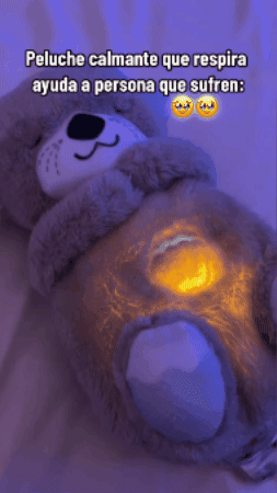 Nutria Peluche de Apego Respira bebe