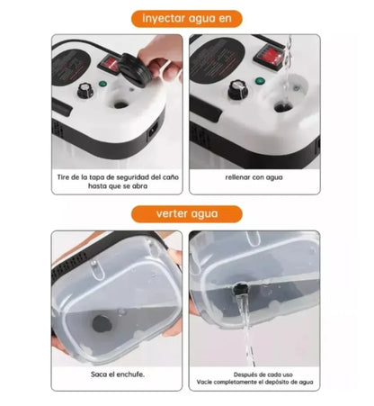 Limpiadora a Vapor de Alta Presión